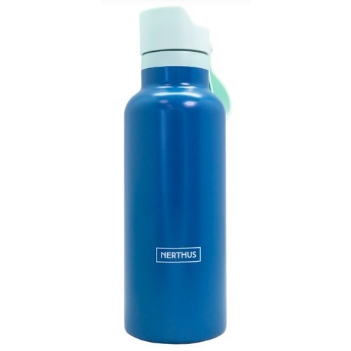 BOTELLA NERTHUS FIH 1410 CLICK&DRINK 0.5L AZUL